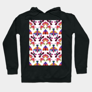 Multicolour butterflies multicolour moths bright Hoodie